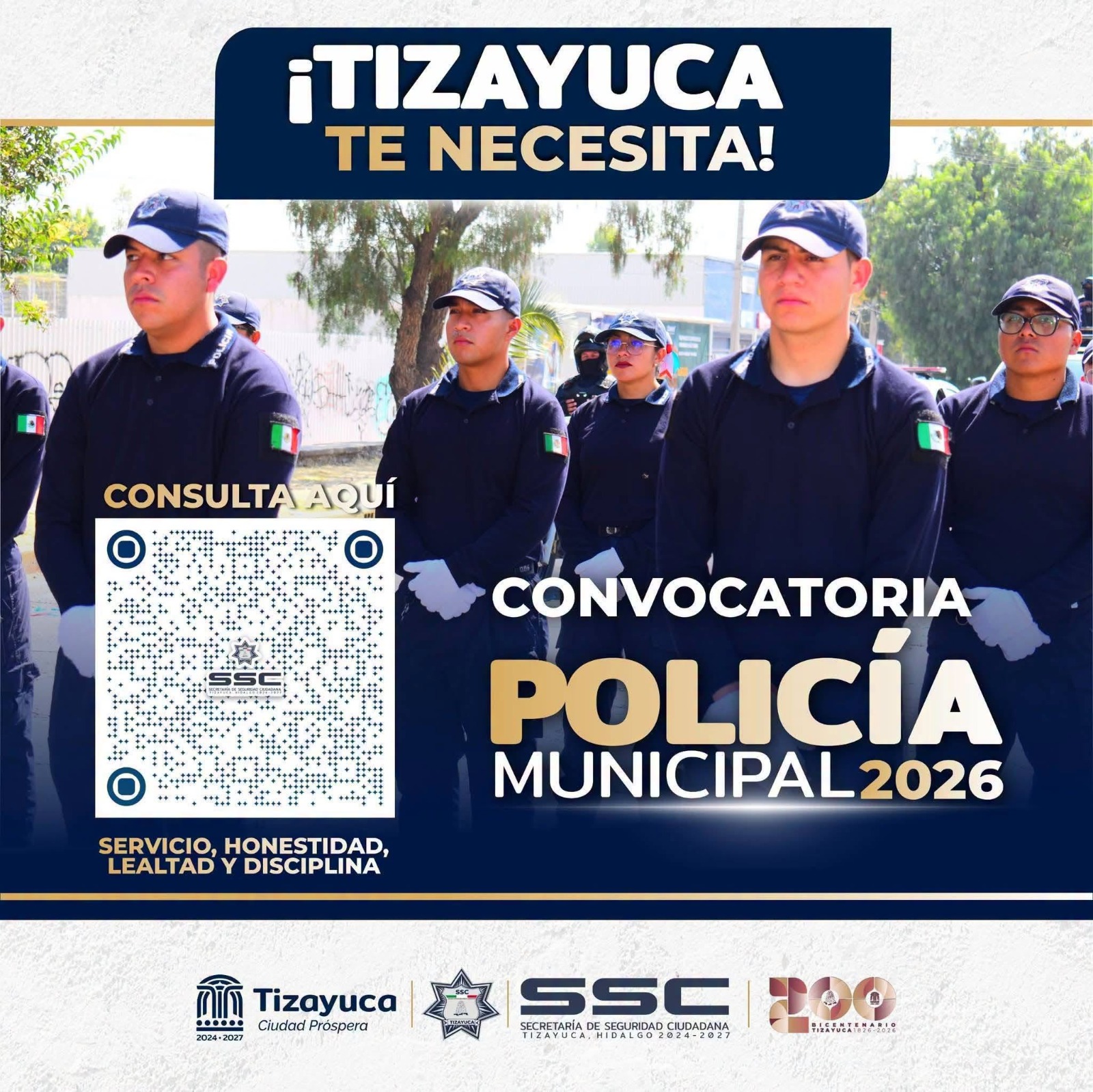 Tizayuca impulsa nueva estrategia de reclutamiento policial con salarios competitivos y prestaciones históricas