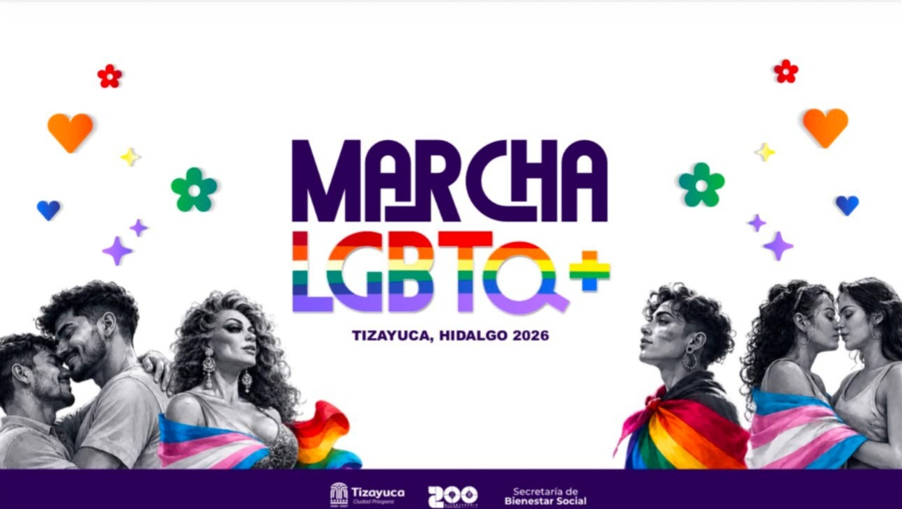 Tizayuca presenta la Semana LGBT+ 2026 con actividades culturales, artísticas y de promoción de los derechos humanos