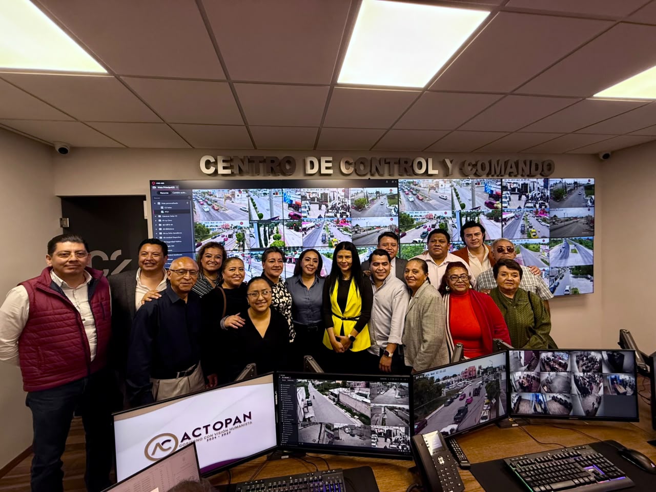 Actopan fortalece la seguridad con la puesta en marcha del Centro de Inteligencia, Control y Comando C2