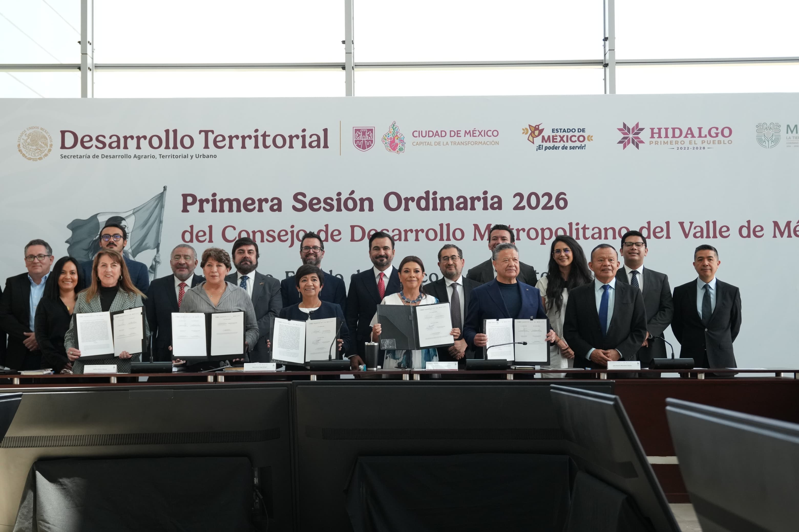 Hidalgo fortalece su presencia en la Zona Metropolitana del Valle de México con voz y voto en el Consejo de Desarrollo