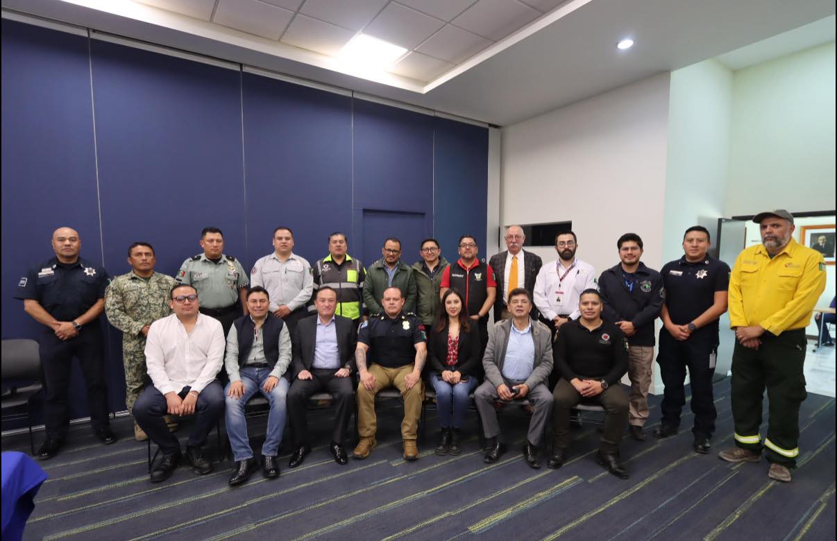 Pachuca refuerza coordinación ante incendios forestales 2026