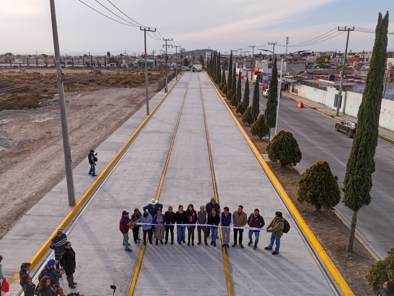 Gobierno de Tizayuca entrega obra estratégica en Haciendas de Tizayuca con inversión superior a los 3 MDP