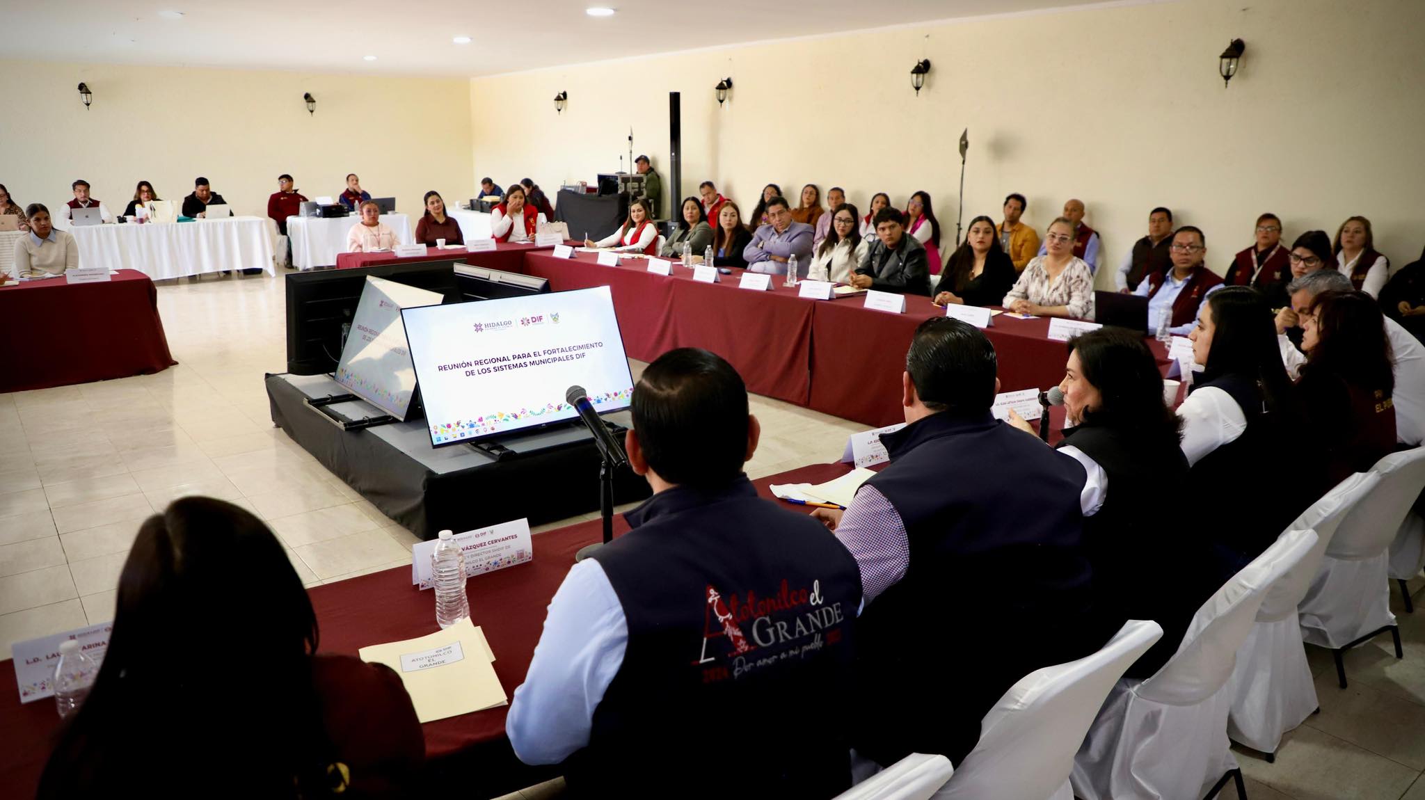 DIF Hidalgo fortaleció coordinación regional en la Sierra Alta