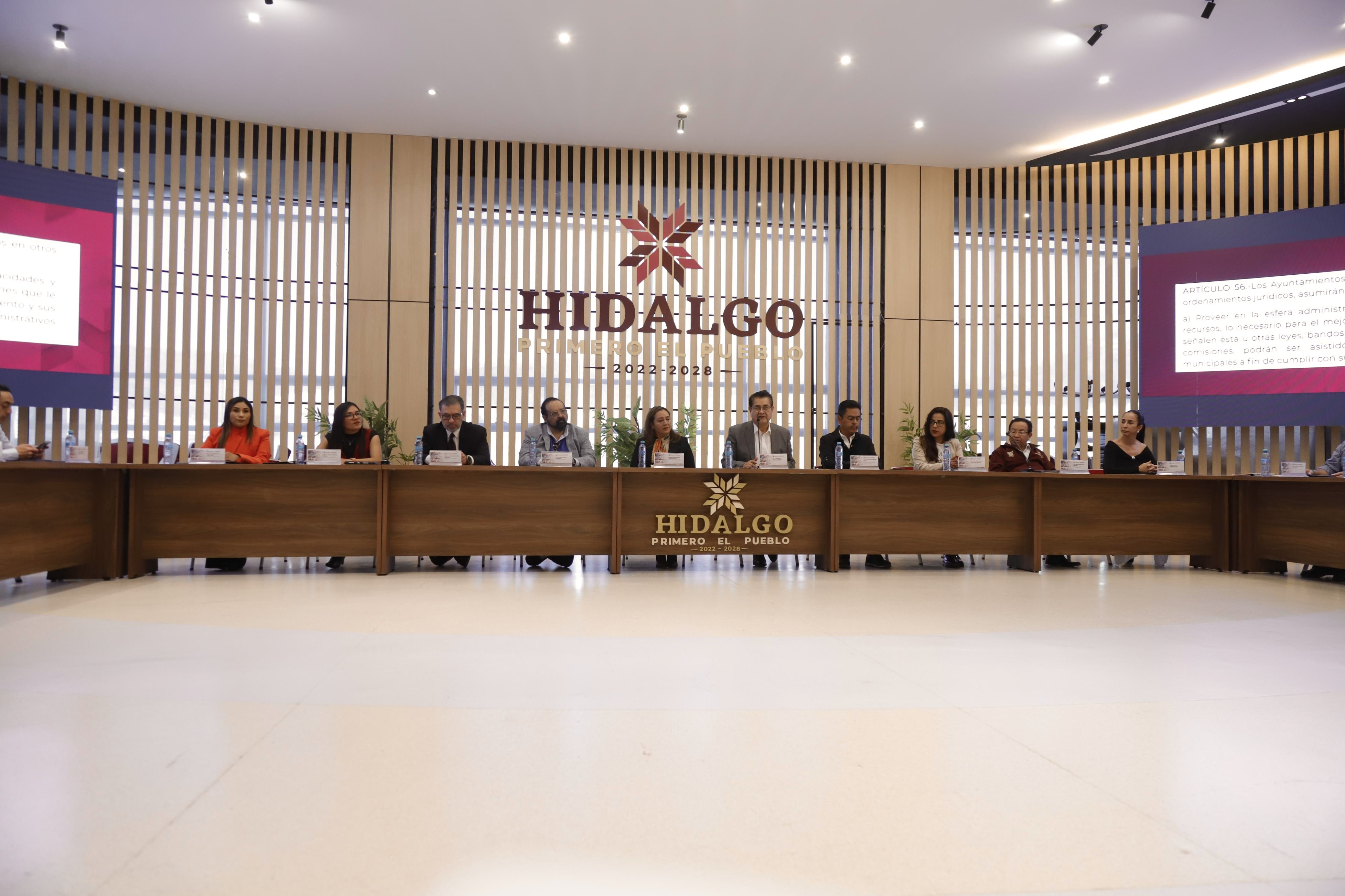 Hidalgo avanza en la actualización de Bandos de Policía y Buen Gobierno para fortalecer la gobernanza municipal