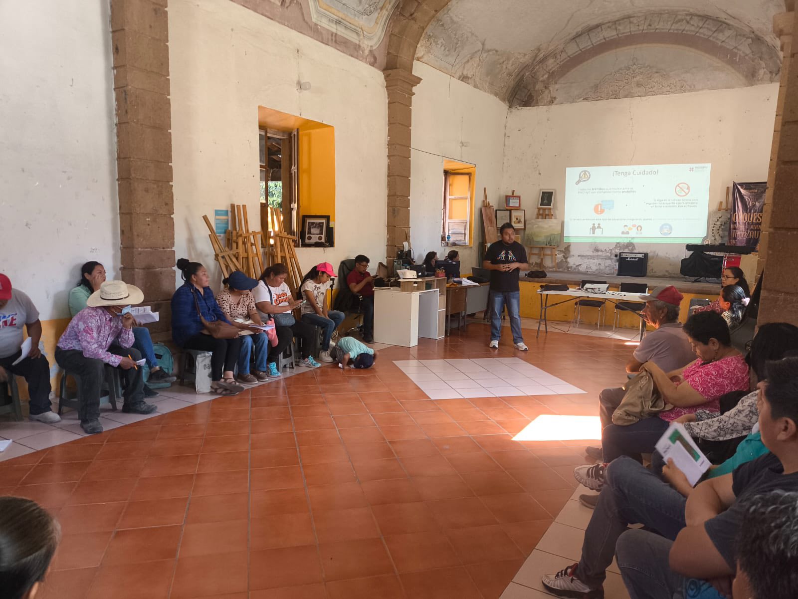 Secretaría de Cultura realizó jornadas del PACMyC 2026 en Huichapan y Tecozautla