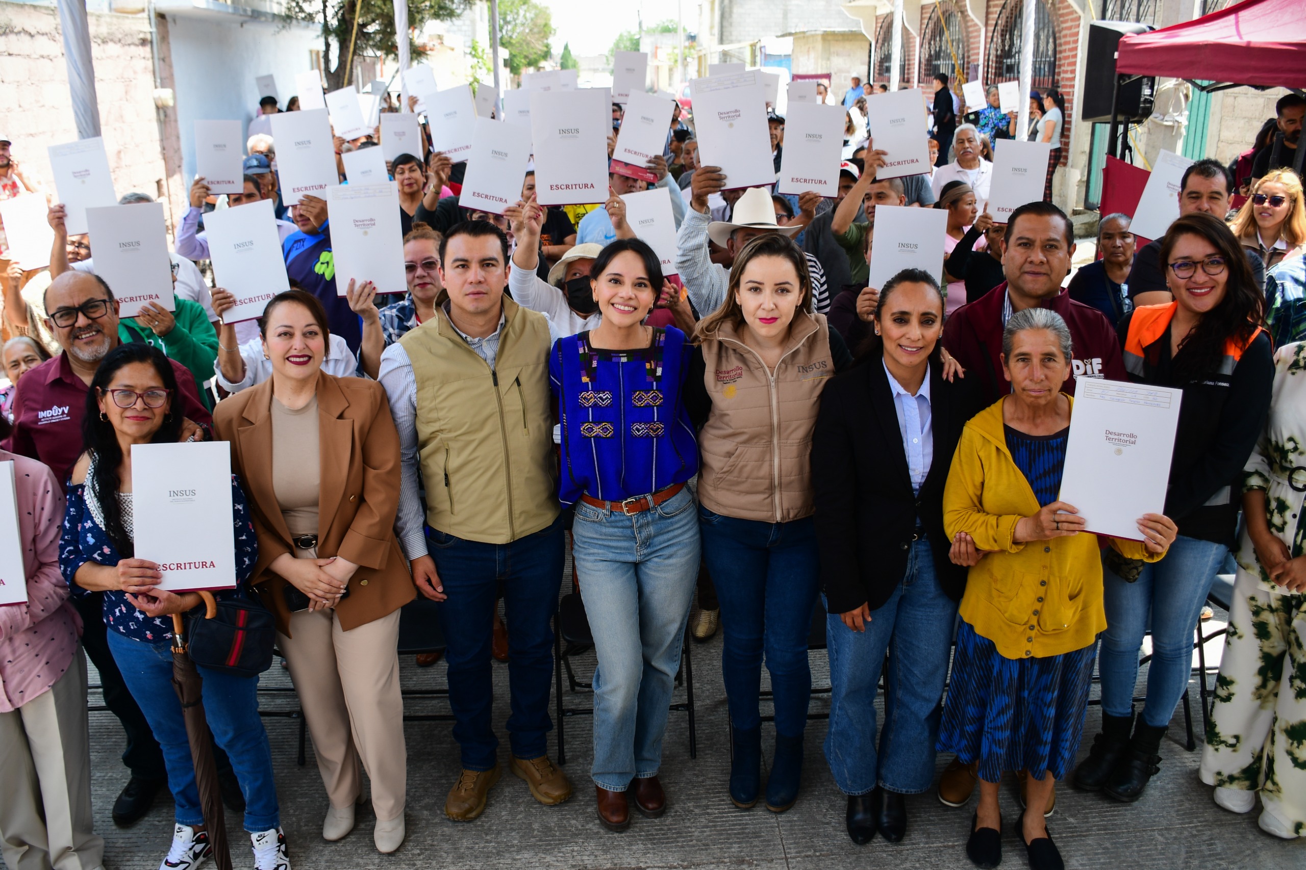 Garantizan certeza jurídica y patrimonio familiar en Tizayuca mediante subsidios federales