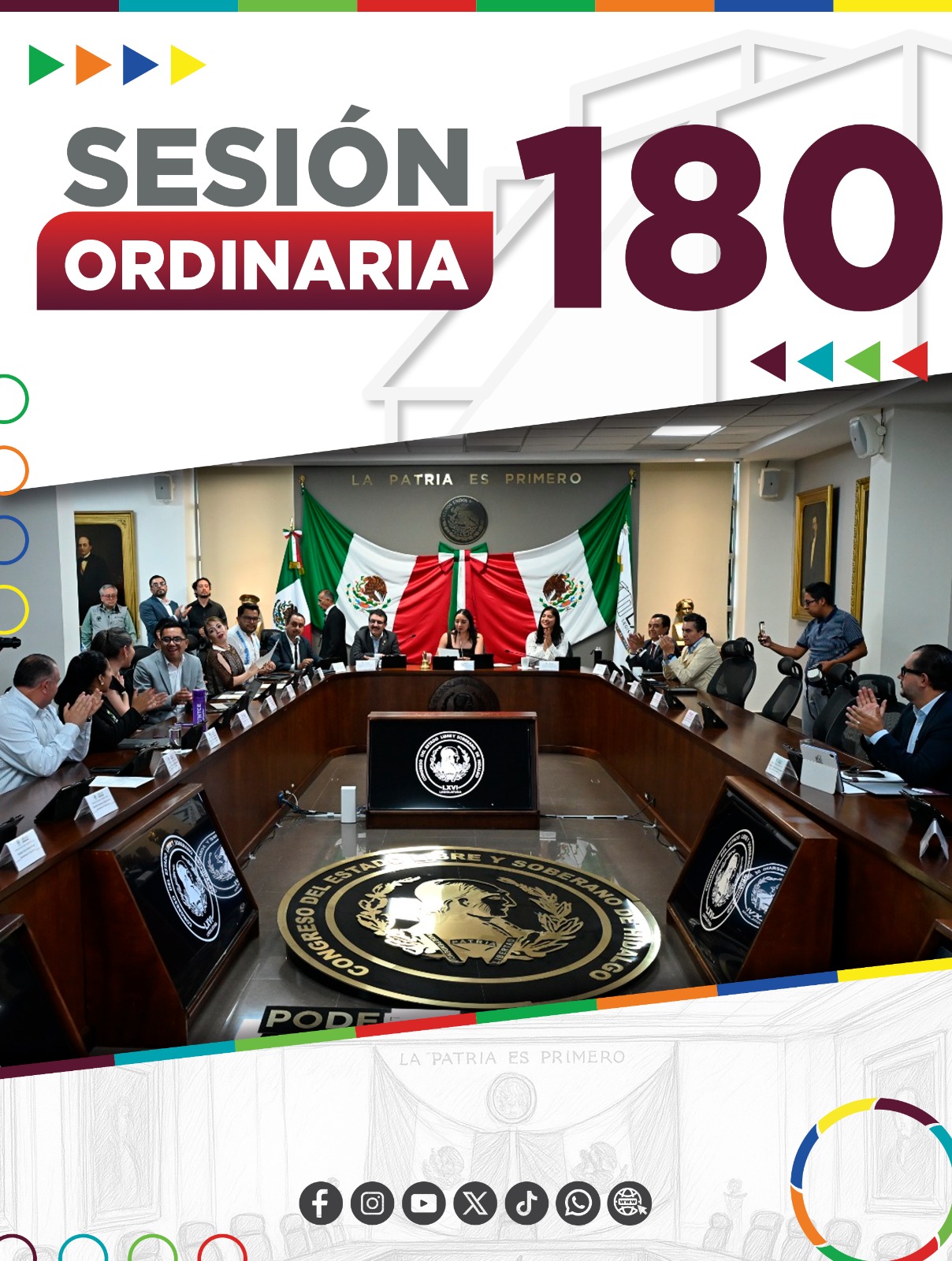 Congreso de Hidalgo presenta iniciativas y exhortos enfocados en educación, desarrollo social y medio ambiente
