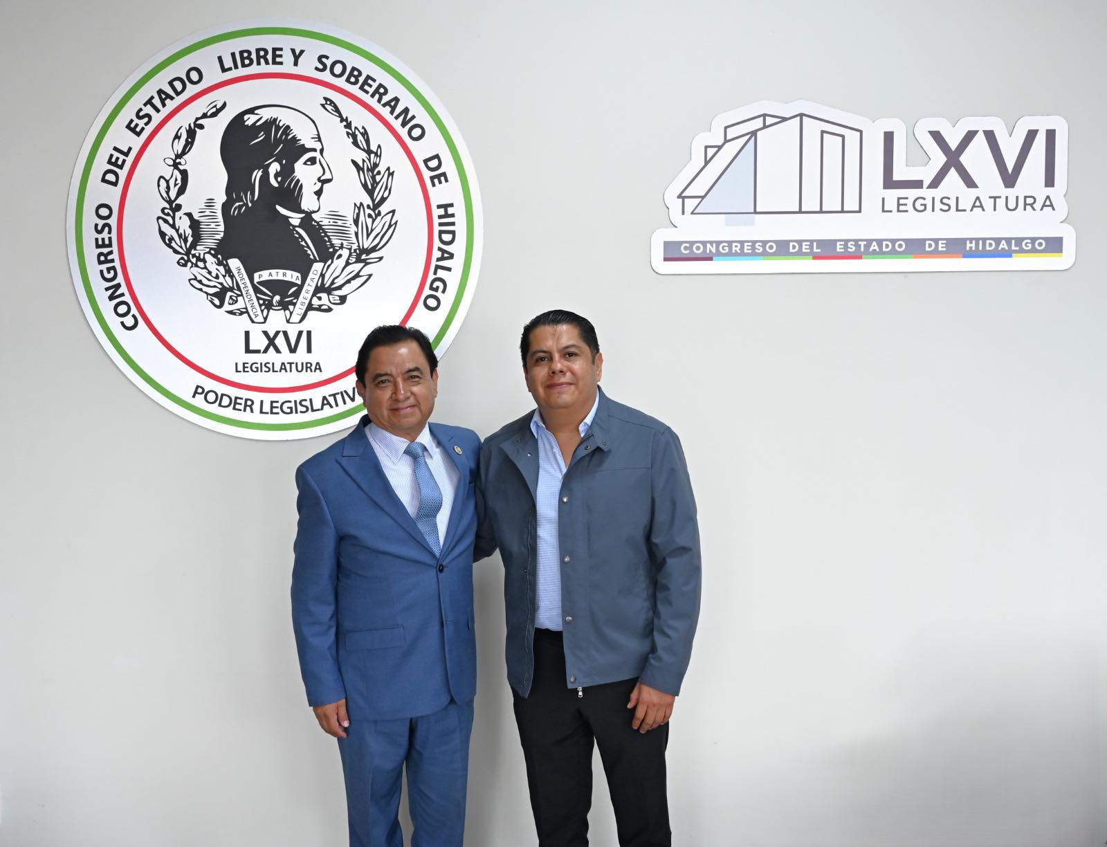 Andrés Velázquez sostiene reunión de trabajo con director de la Oficina de Pasaportes en Hidalgo