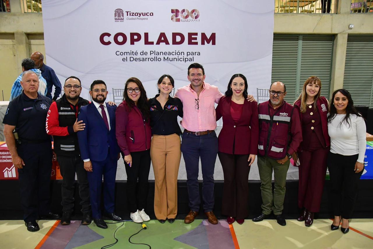 Planeación estratégica y disciplina financiera impulsan transformación histórica en Tizayuca durante sesión del COPLADEM